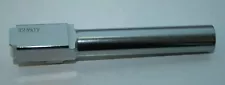 Polished Stainless 9mm Conversion Match Grade Barrel for Glock 22 Gen 1-4 G22