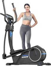 Premium Elliptical Machine, Cross Trainer for Home Use Electromagnetic Elliptica