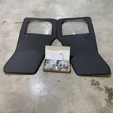 Zip Window Doors, Rear, Canvas - 2022 POLARIS Ranger Crew 570