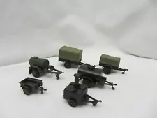 Roco Minitanks DBGM Water Kitchen Cargo Jeep Trailers 1/87 HO U Pick