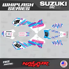 Graphics kit for Suzuki DRZ400 SM S E (All years) Whiplash Series - Magenta