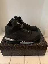 Jordan 5 Retro 3Lab5 Elephant Print 2014 Black Metallic. Size 10.5