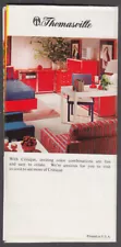 Thomasville Critique furniture sales folder 1960s