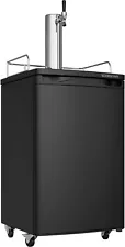 EdgeStar KC2000 20"W Kegerator and Keg Beer Cooler for Full Size - Black