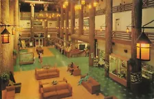 Lobby, Glacier National Park Lodge, East Glacier, Montana