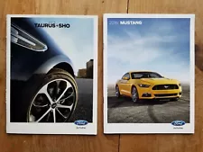 2016 Mustang 2015 Taurus Dealer Sales Brochure