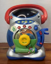 LeapFrog Learning Screen Musical Karaoke Radio Boombox No Mic Tested Works