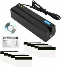 MSR605X USB card Magcard reader writer compatible windows Mac msr206 msr x6 US