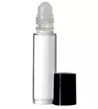 Empty Glass roll on bottles Perfume Essential Oils Aromatherapy 10 ml 24 PACK