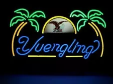 Yvengling Decor Bar Glass Home Artwork Neon Sign Light Custom 17"x14"