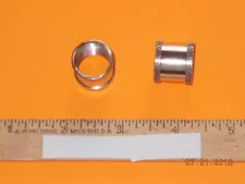 Tobacco Pipe parts & accessories - (1) Large chamber - nickle - 5/8"