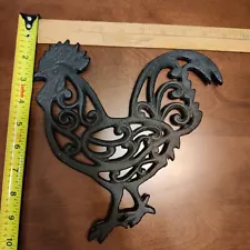 Cast Iron Rooster Trivet