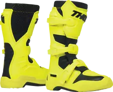 THOR 3411-0759 Youth Blitz XR Boots - Acid/Black - Size 1