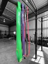 Assistance Resistance Bands For Home Gym Use Exercise Pull Ups Workout Booty WOD