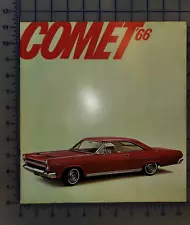 1966 Mercury Comet Deluxe Large Brochure Original