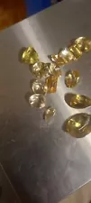 45.6 CTTW Natural Yellow Bicolor Topaz Loose Gemstones Lot AAA