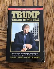 Trump Art Of The Deal Paperback Presidential Memorabilia