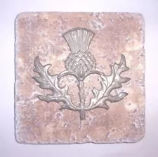 Thistle plastic travertine tile mold 6" x 6" x 1/3"