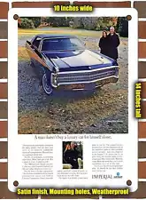 METAL SIGN - 1969 Imperial Lebaron 4 Door - 10x14 Inches