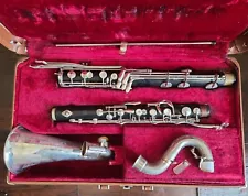 Selmer Paris Bass Clarinet with Case in Playing Condition NO CRACKS