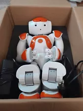 Nao Aldebaran V4 Orange Humanoid Robot See Cool Videos Read #1 - L@@k