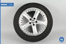 03-08 Jaguar S-Type X202 17x8 17 Inch 5 Spoke Rim Wheel w/ Tire Achilles OEM