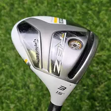 TaylorMade RBZ Stage 2 3 Wood 15* RH Regular Flex Graphite Rocketfuel