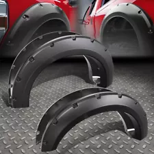 FOR 2015-2017 FORD F150 67.1"/78.9"/97.6" BED POCKET-RIVET WHEEL FENDER FLARES