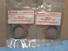 SIMPLICITY 36" HEAVY DUTY TILLER FELT SEAL. YOU GET TWO 105357 NEW OEM PART E-20