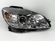 2008-2011 Mercedes C300 C350 W204 RH Right Passenger Headlight Halogen Black OEM (For: 2008 Mercedes-Benz C350 Sport)