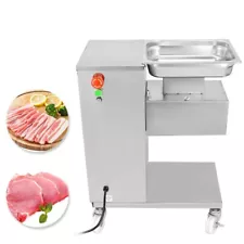 500KG Meat Cutting Machine Stainless Steel Commercial Meat Cutter Slicer New