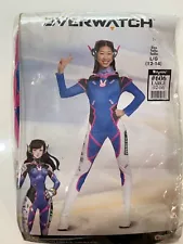 D.Va Deluxe New Overwatch Halloween Adult Costume Large (12-14) Cosplay sz org