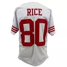 Jerry Rice Jersey White San Francisco | S-5XL Custom Sewn Stitched