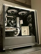 For Sale White Custom Gaming PC - Ryzen 5 5600x - RTX 4060