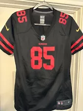 Women’s Kittle 49ers jersey L Black