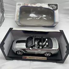 Maisto 2010 Roush 427R Ford Mustang Diecast Car 1:18 Special Edition Silver