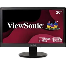 VIEWSONIC VA2055Sm 20" Full HD LED Monitor, Black