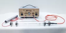 New Listing Rife-Tec frequency generator including plasma bulb wand and gound tube, (New)