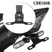 Tail Tidy Fender Eliminator License Plate Holder For HONDA CBR500R 2020-23 Black (For: 2020 Honda CBR500R)