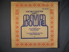 David Bowie-For The Collector EP- Early David Bowie- 4 Cuts!