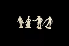 MARX TV Western Character figures pliable resin toy soldiers playsets 54mm