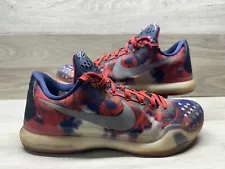 Nike Kobe 10 USA Independence Day 2015 705317-604 Men’s 11 Mamba July 4th X Read