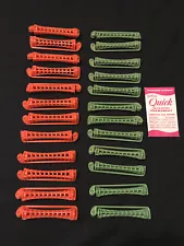 24 Orange and Green Perm Rods with Swing Arm