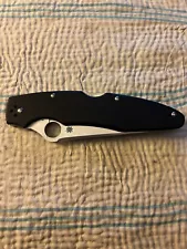 Spyderco Police 3 G-10 Scales VG-10 Steel PE Seki-City Japan