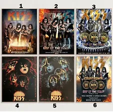 2023 KISS End Of The Road Tour Last Shows Madison Square Dec 1st & 2nd Poster