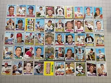 1967 Topps Baseball cards - commons, over 130