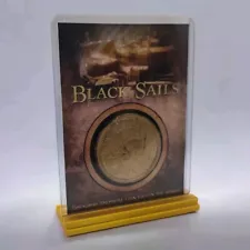 BLACK SAILS TREASURE COIN MOVIE PROP DISPLAY PIRATE GOLD SERIES