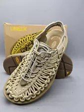 KEEN Women's Uneek W Classic Cord Sandal Safari/Safari 1027445 Size Women US 7