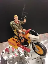 GI Joe Classified Tiger Force Duke & Ram Cycle 2 Pack 6” Figures Loose Complete