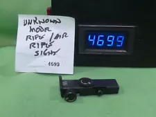 #4699 Unknown make and model rear sight for a rifle or air gun